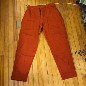 Big Bud Press pencil pants in Paprika